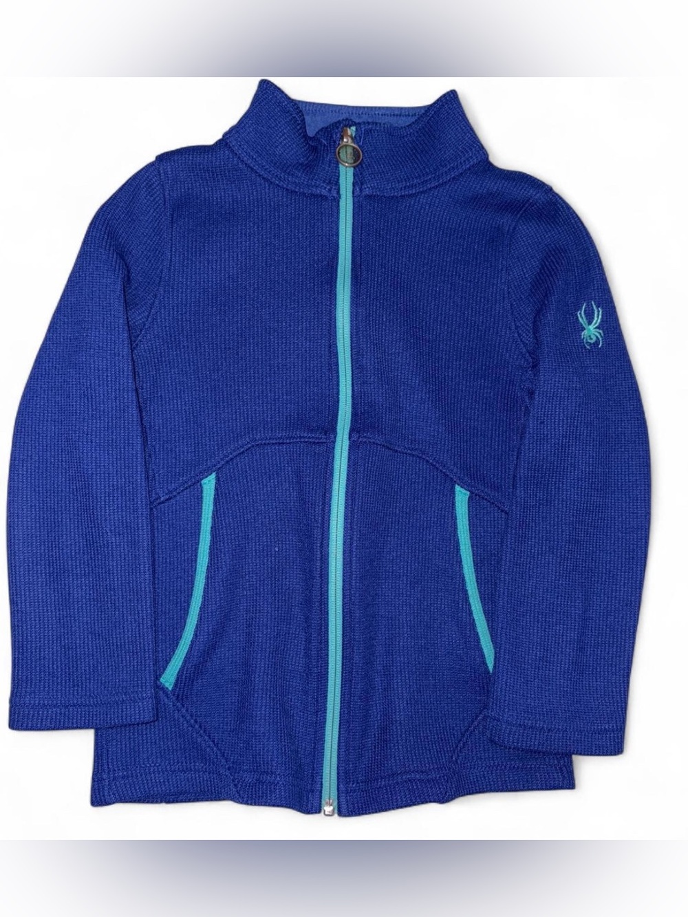 Spyder Girls’ Full-Zip Fleece Jacket – Size 7/8